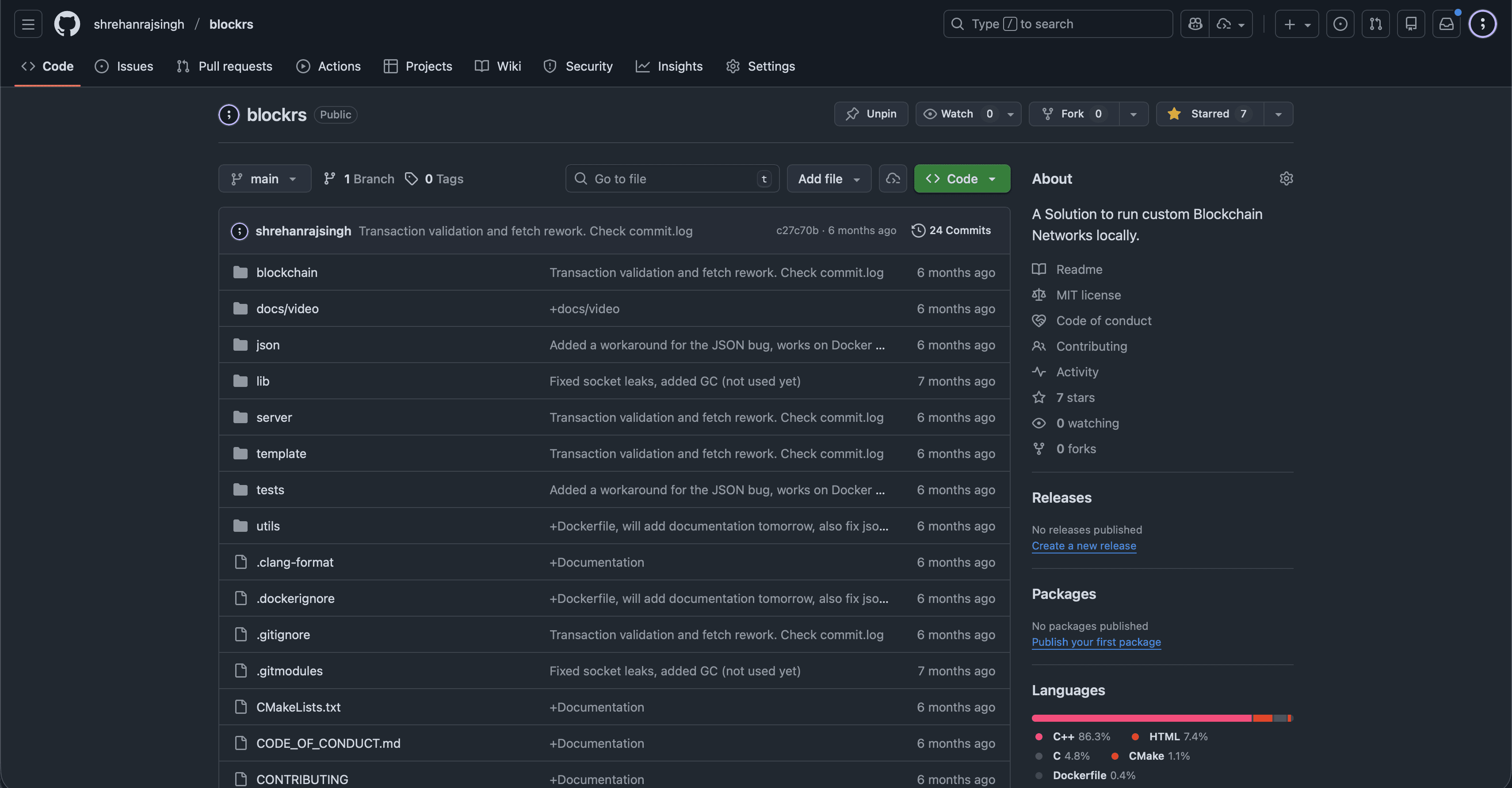 Blockchain Simulator